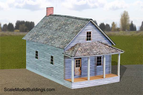 cardstock farm house