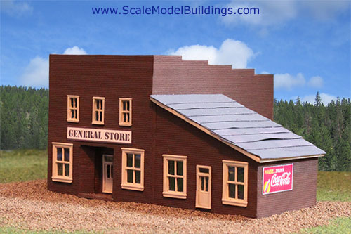 garden scale 1:24 old west store structure plans