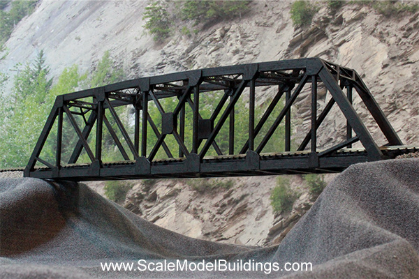 garden scale 1:24 CNR railroad truss bridge plans