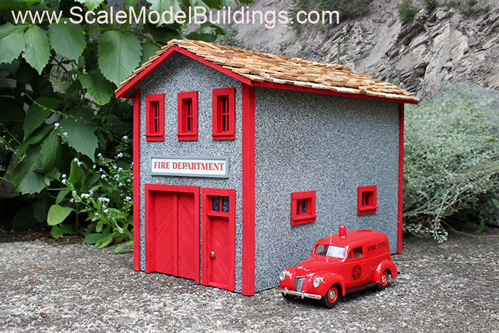 Garden Scale Firehouse