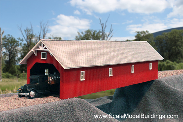 Cardstock Structures for Model Railroads and Dioramas 