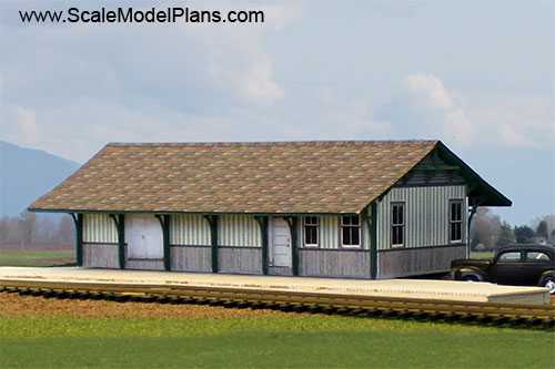 Scale Model Building: Princeton Station - OO Scale Model